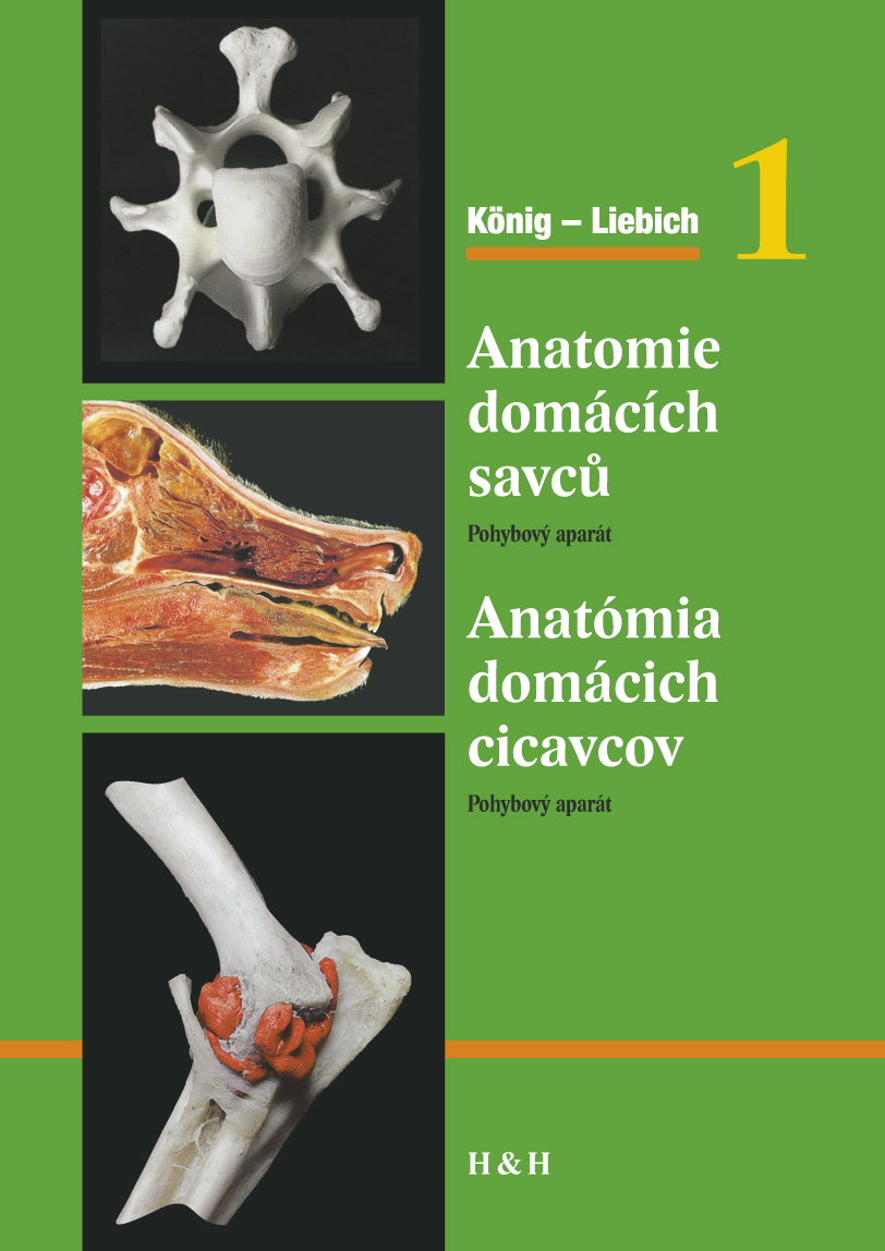 Anatómia domácich cicavcov 1+2 komplet /Anatomie domácích savců