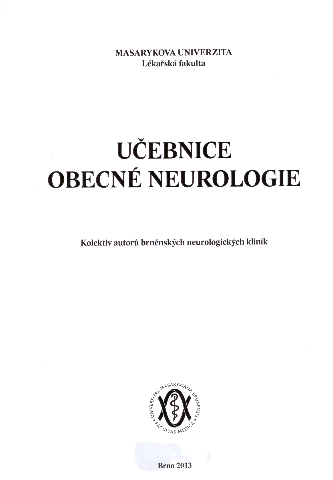 Učebnice obecné neurologie