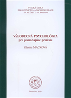 Všeobecná psychológia pre pomáhajúce profesie