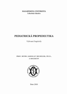 Pediatrická propedeutika. Vybrané kapitoly