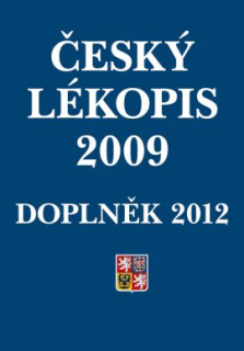 Český lékopis 2009: Doplněk 2012