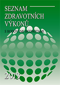 Seznam zdravotních výkonů s bodovými hodnotami 2013