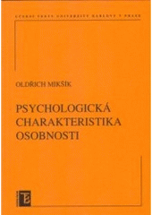 Psychologická charakteristika osobnosti